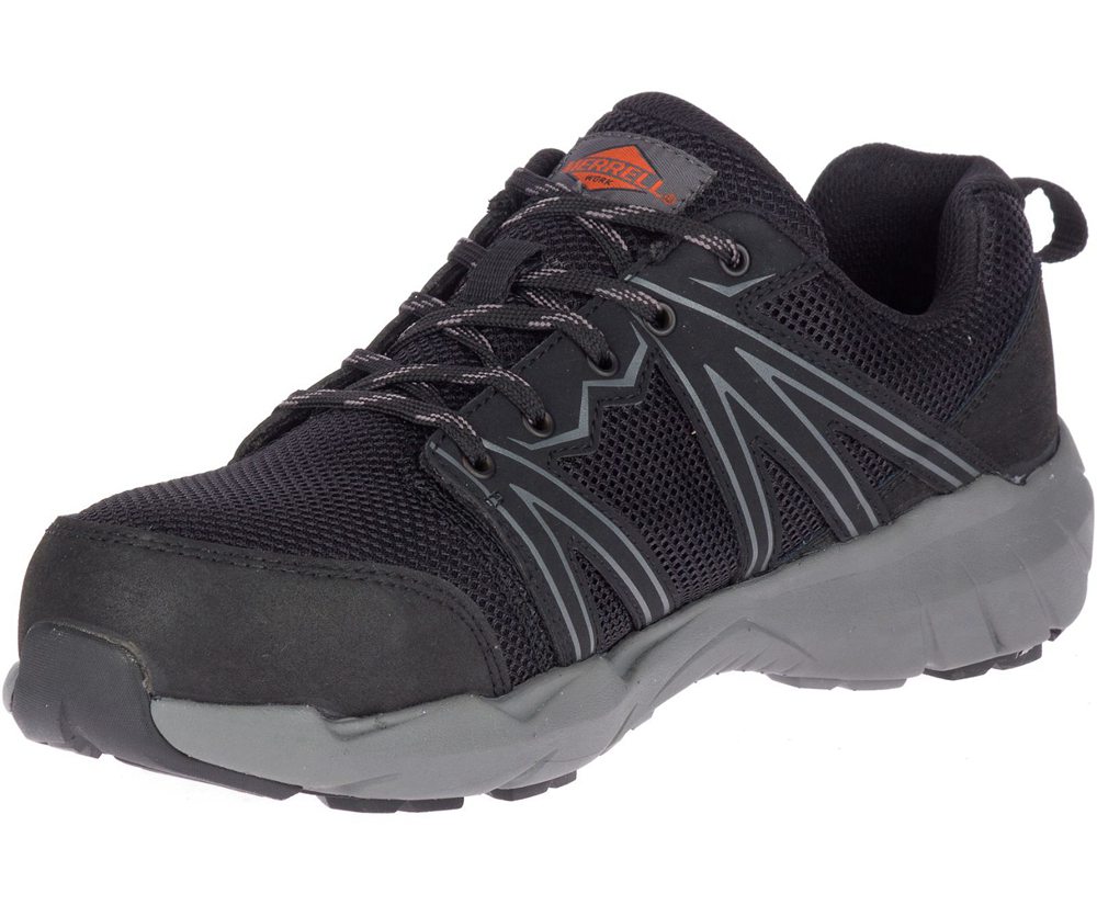 Tenis Homem - Merrell Fullbench Superlite Alloy Toe Sd - Pretas - OEG280913
